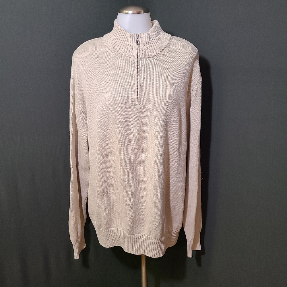 Spring + Mercer 3/4 zip up cardigan